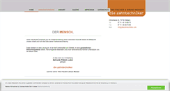 Desktop Screenshot of diezahntechniker.com